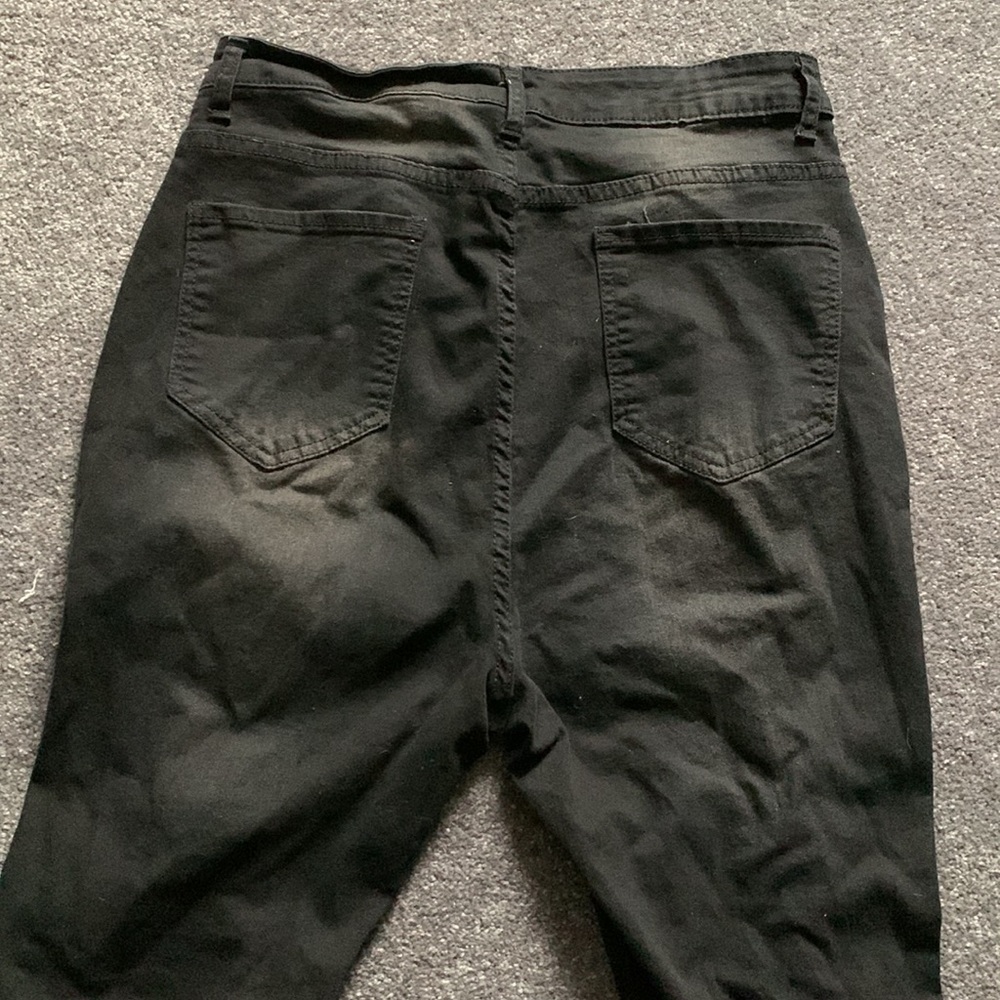 Black Ripped Jeans - Picture 4 of 4